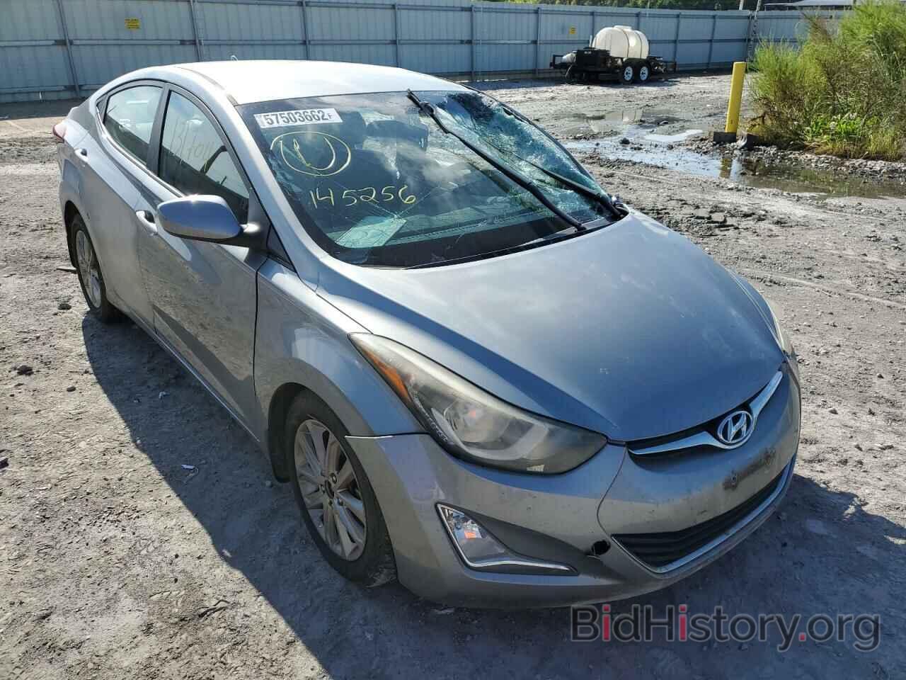 Photo KMHDH4AE2EU145256 - HYUNDAI ELANTRA 2014