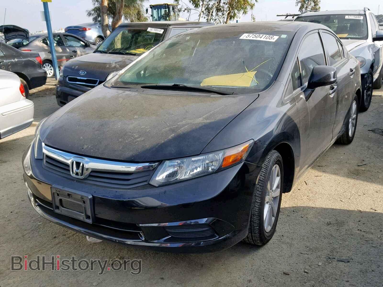 2012 HONDA CIVIC - VIN: 19XFB2F84CE382512 - Фото 2