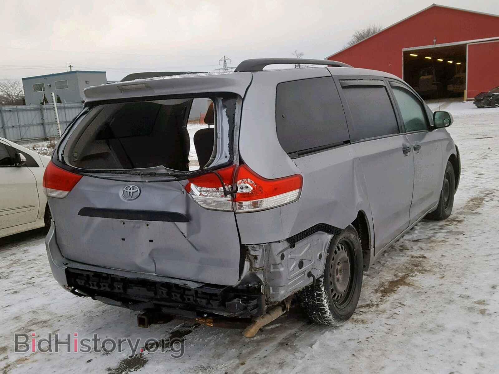 2012 TOYOTA SIENNA BAS - VIN: 5TDZK3DC5CS264565 - Фото 4