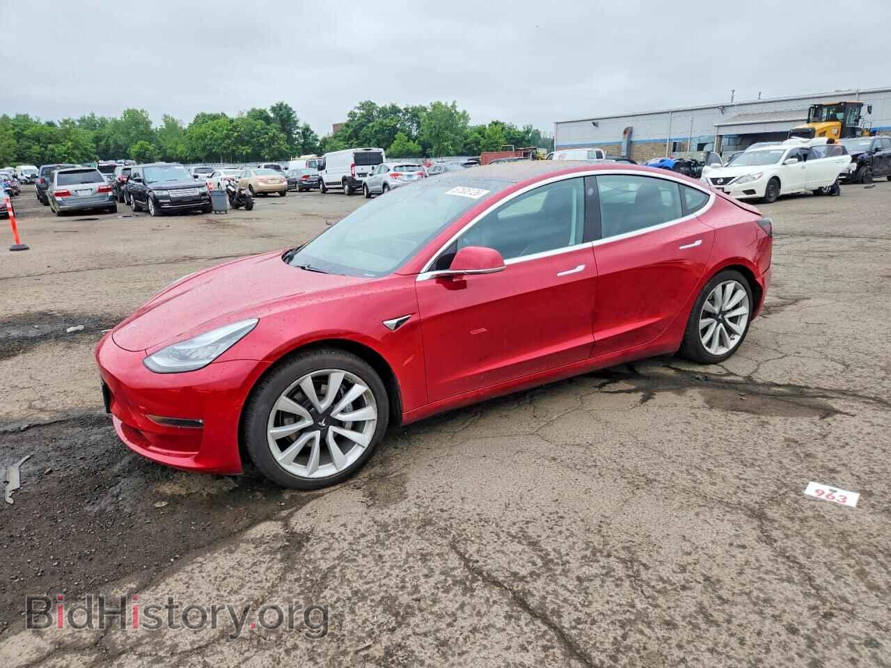 Photo 5YJ3E1EB7JF065400 - TESLA MODEL 3 2018