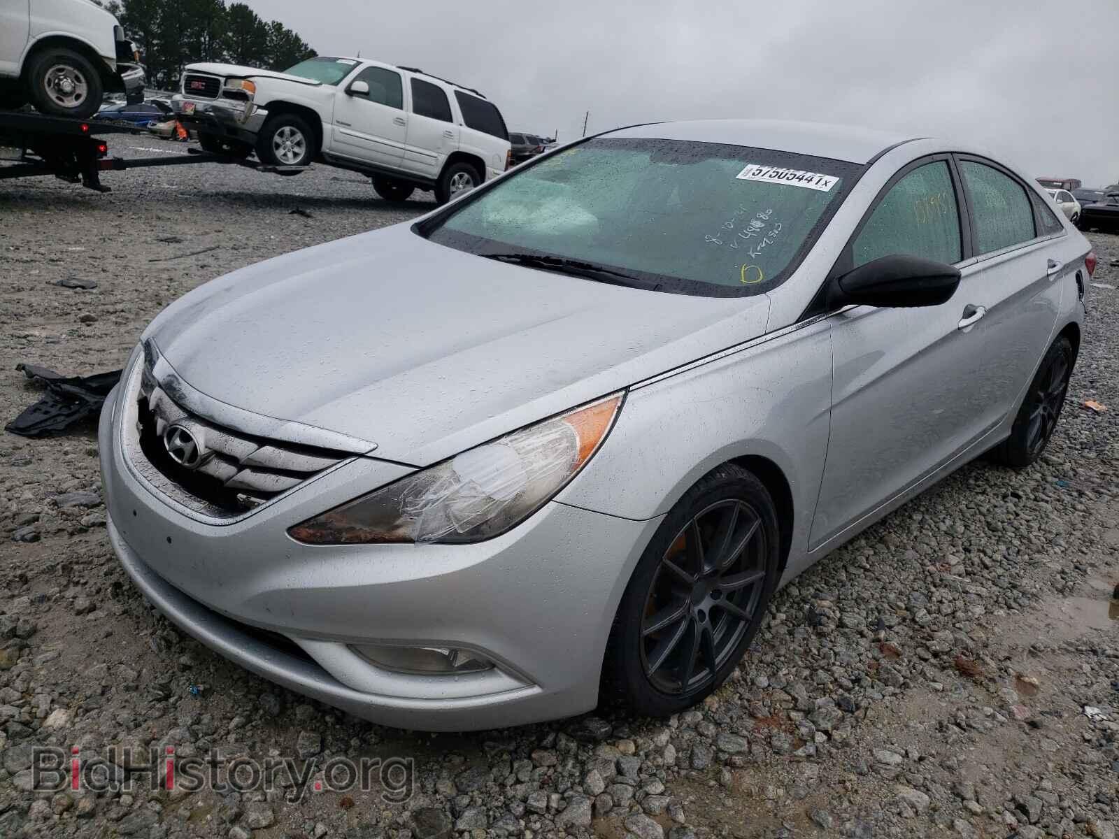 2013 HYUNDAI SONATA - VIN: 5NPEC4AB3DH748867 - Фото 2