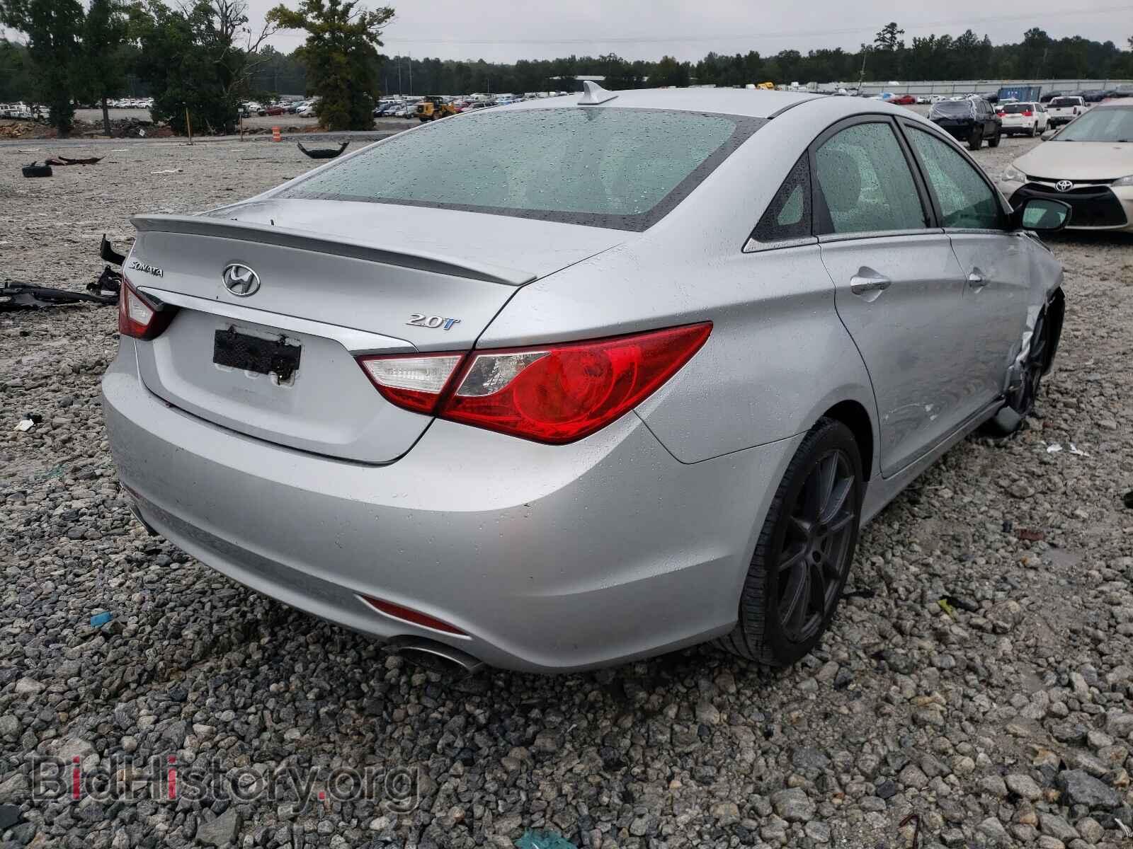 2013 HYUNDAI SONATA - VIN: 5NPEC4AB3DH748867 - Фото 4