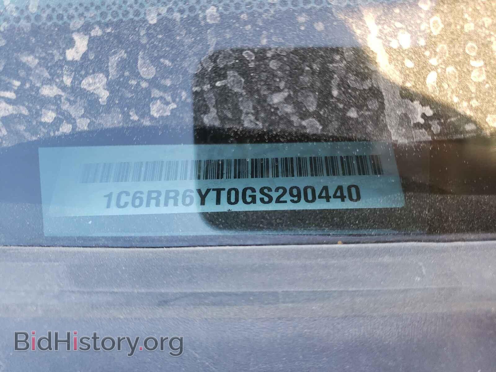 2016 RAM 1500 - VIN: 1C6RR6YT0GS290440 - Фото 10