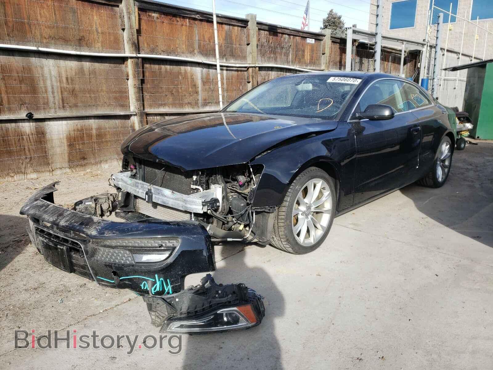 2013 AUDI A5 - VIN: WAULFAFR0DA000939 - Фото 2