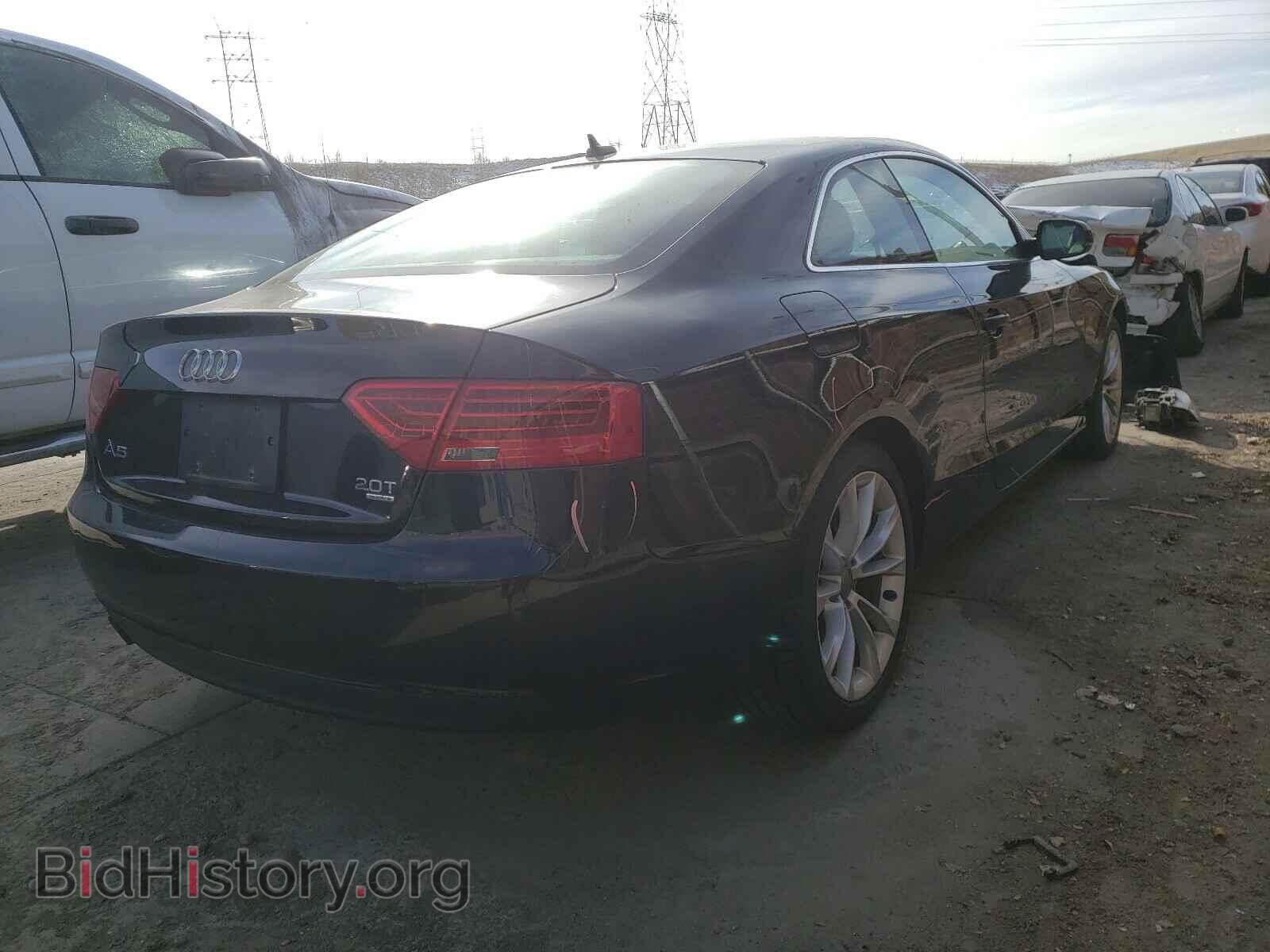 2013 AUDI A5 - VIN: WAULFAFR0DA000939 - Фото 4