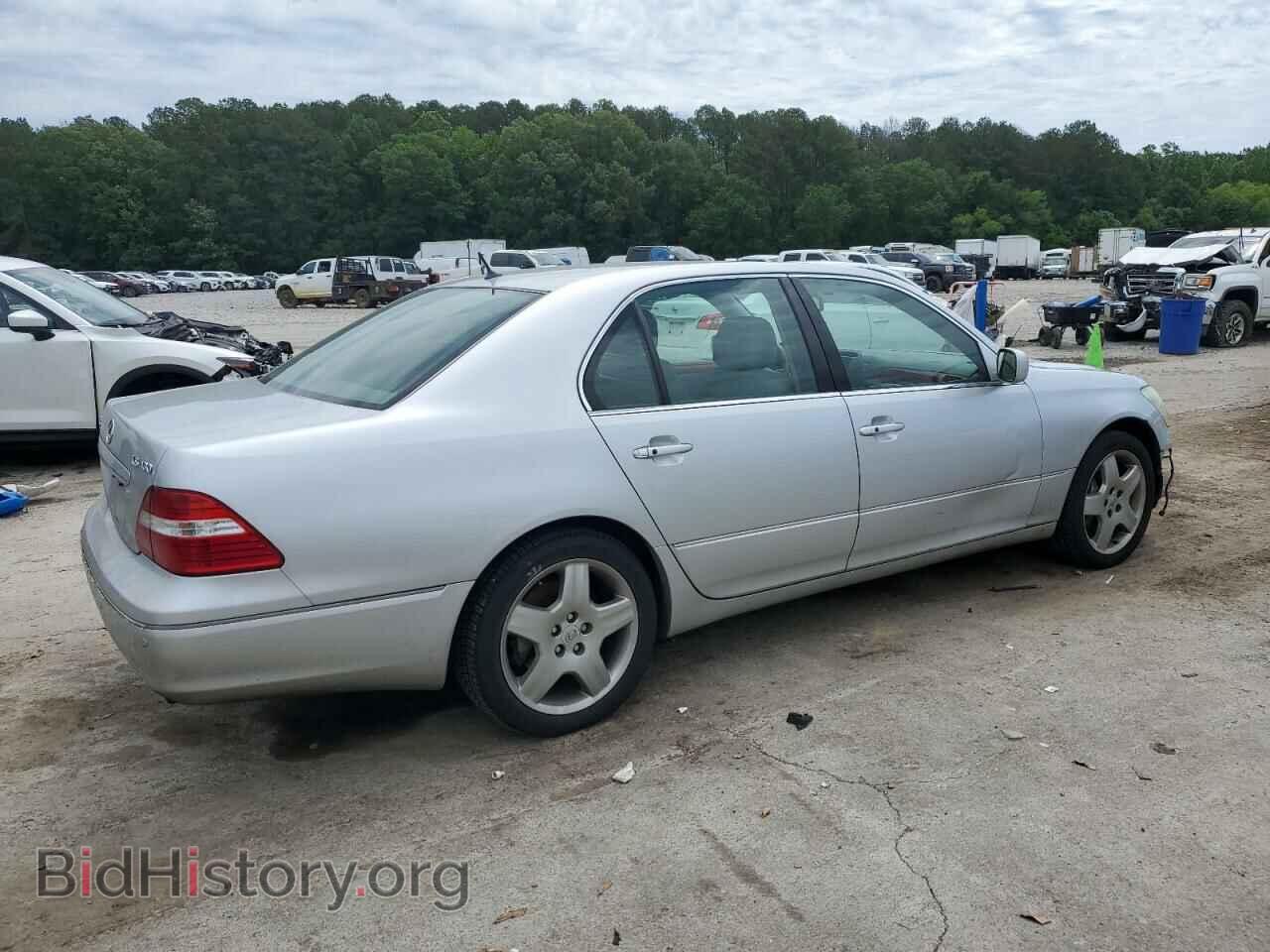 2005 LEXUS LS430 - VIN: JTHBN36F555026755 - Фото 3