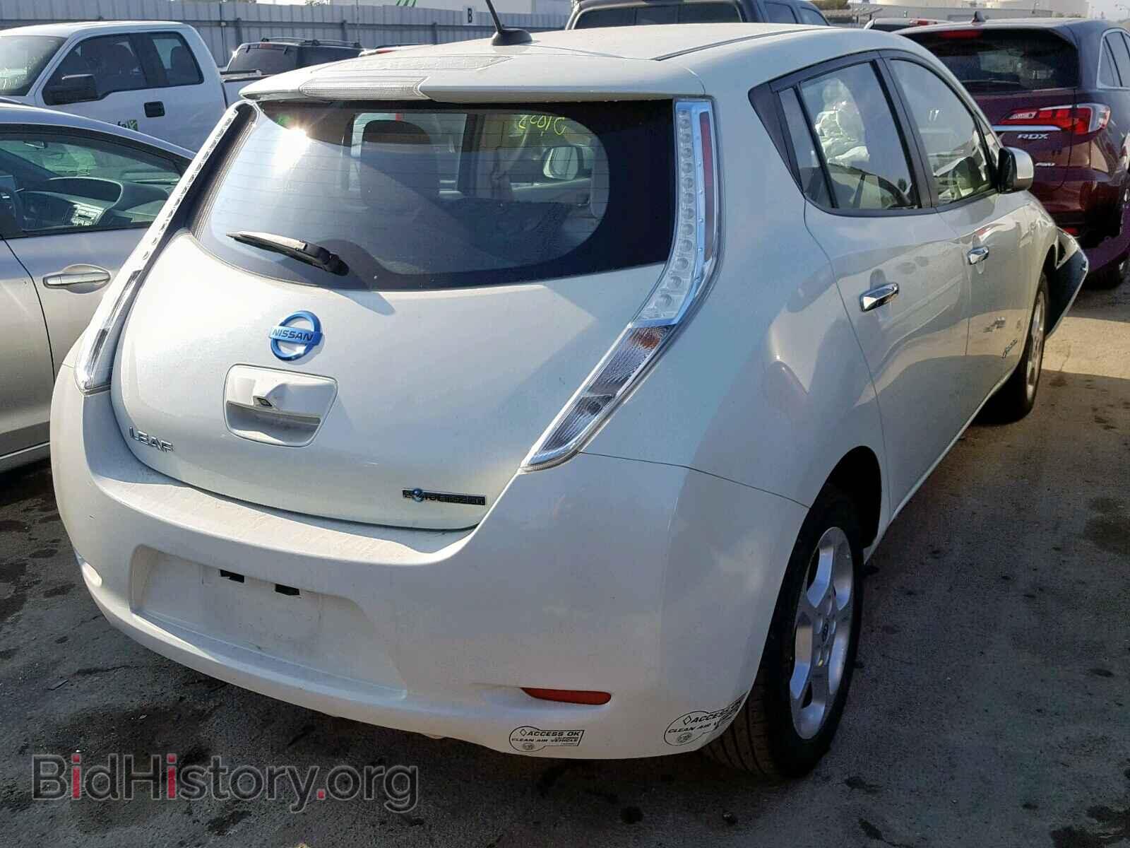2012 NISSAN LEAF - VIN: JN1AZ0CP3CT021191 - Фото 4