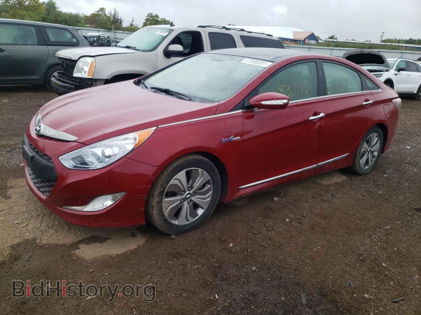 2014 HYUNDAI SONATA - VIN: KMHEC4A46EA107086 - Фото 2