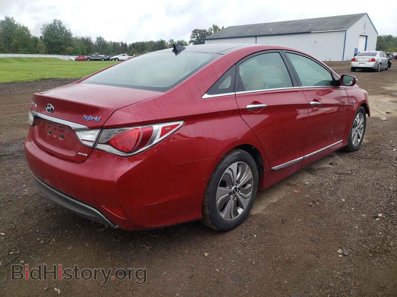 2014 HYUNDAI SONATA - VIN: KMHEC4A46EA107086 - Фото 4
