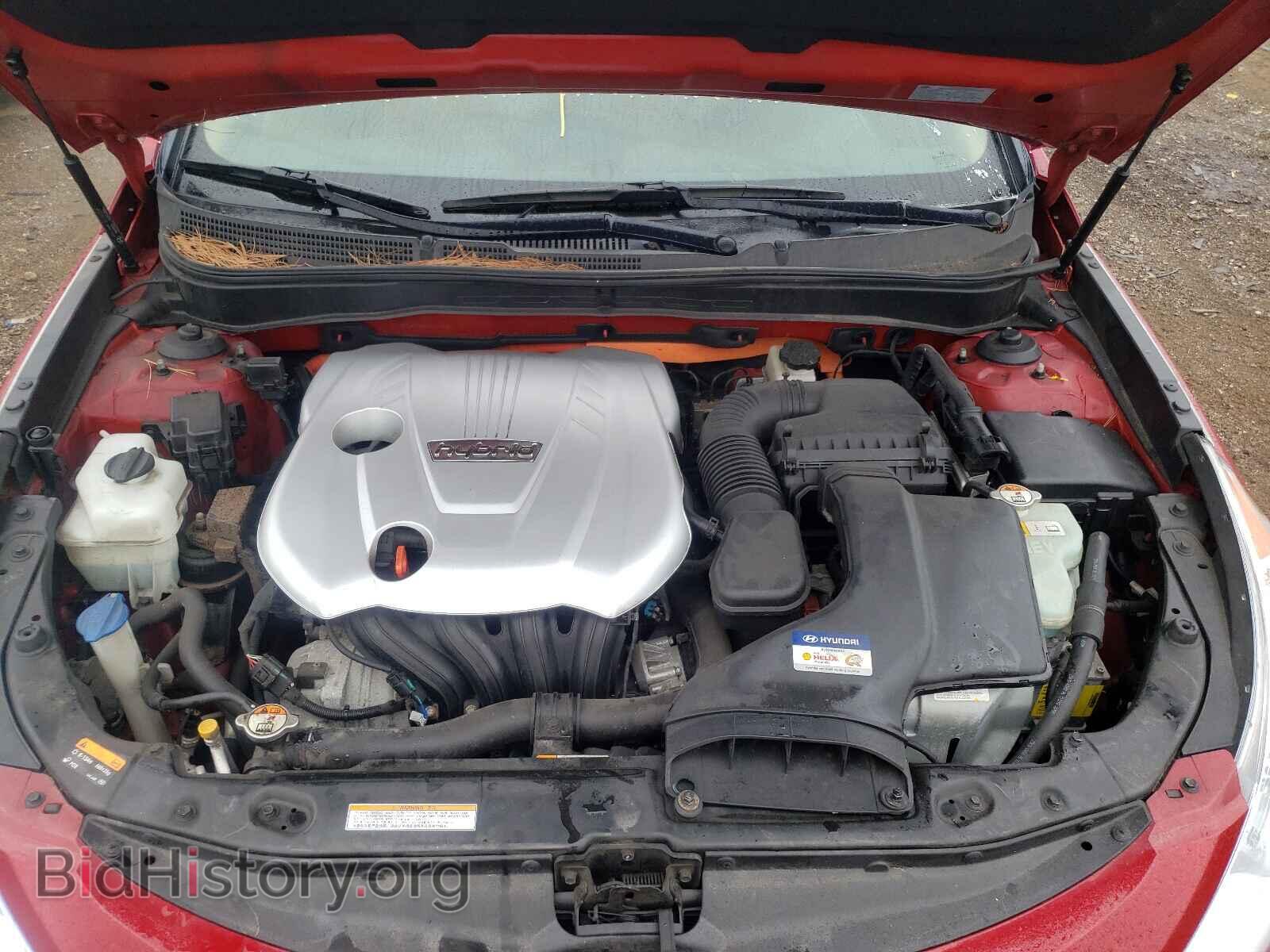 2014 HYUNDAI SONATA - VIN: KMHEC4A46EA107086 - Фото 7