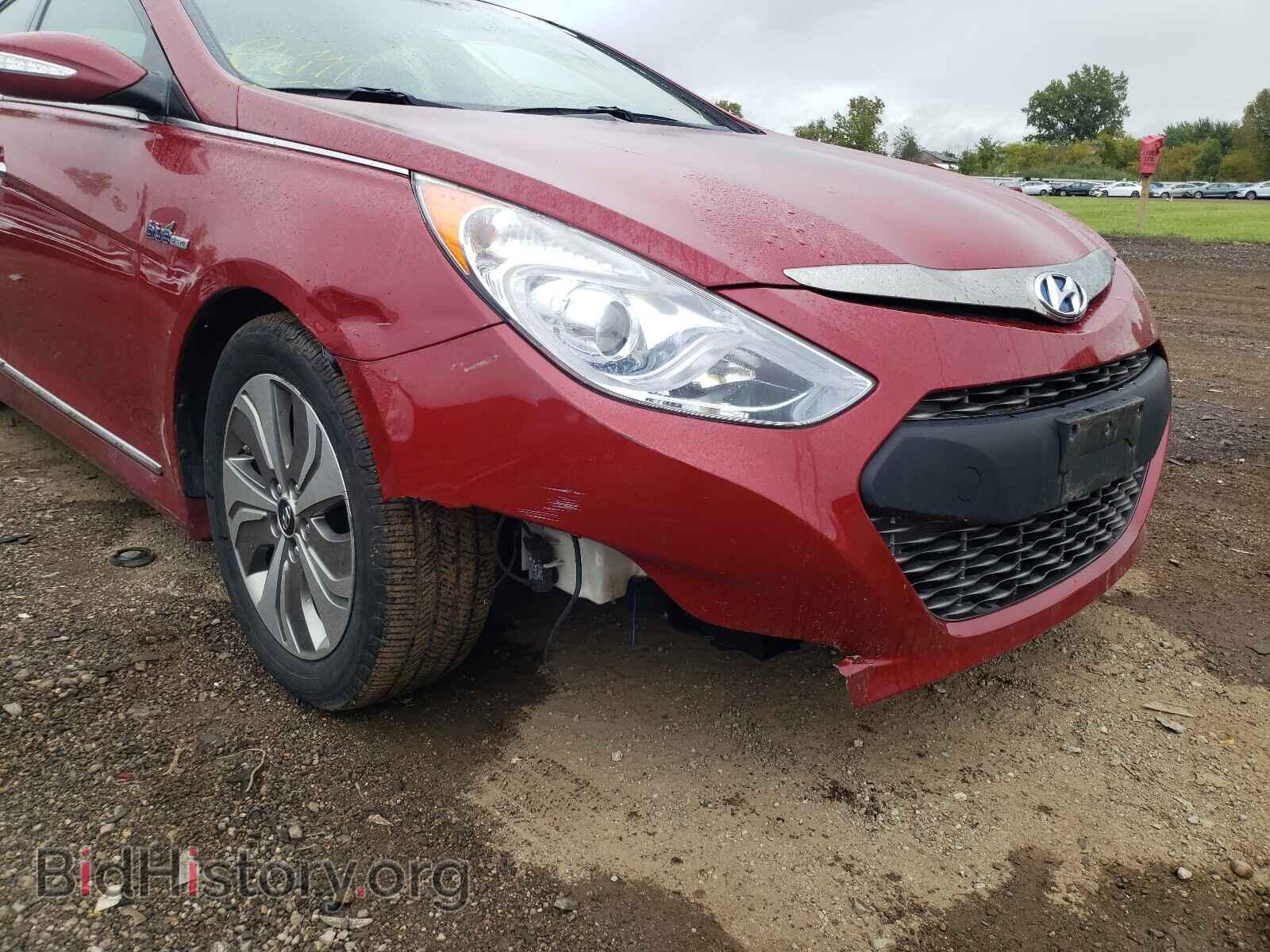 2014 HYUNDAI SONATA - VIN: KMHEC4A46EA107086 - Фото 9