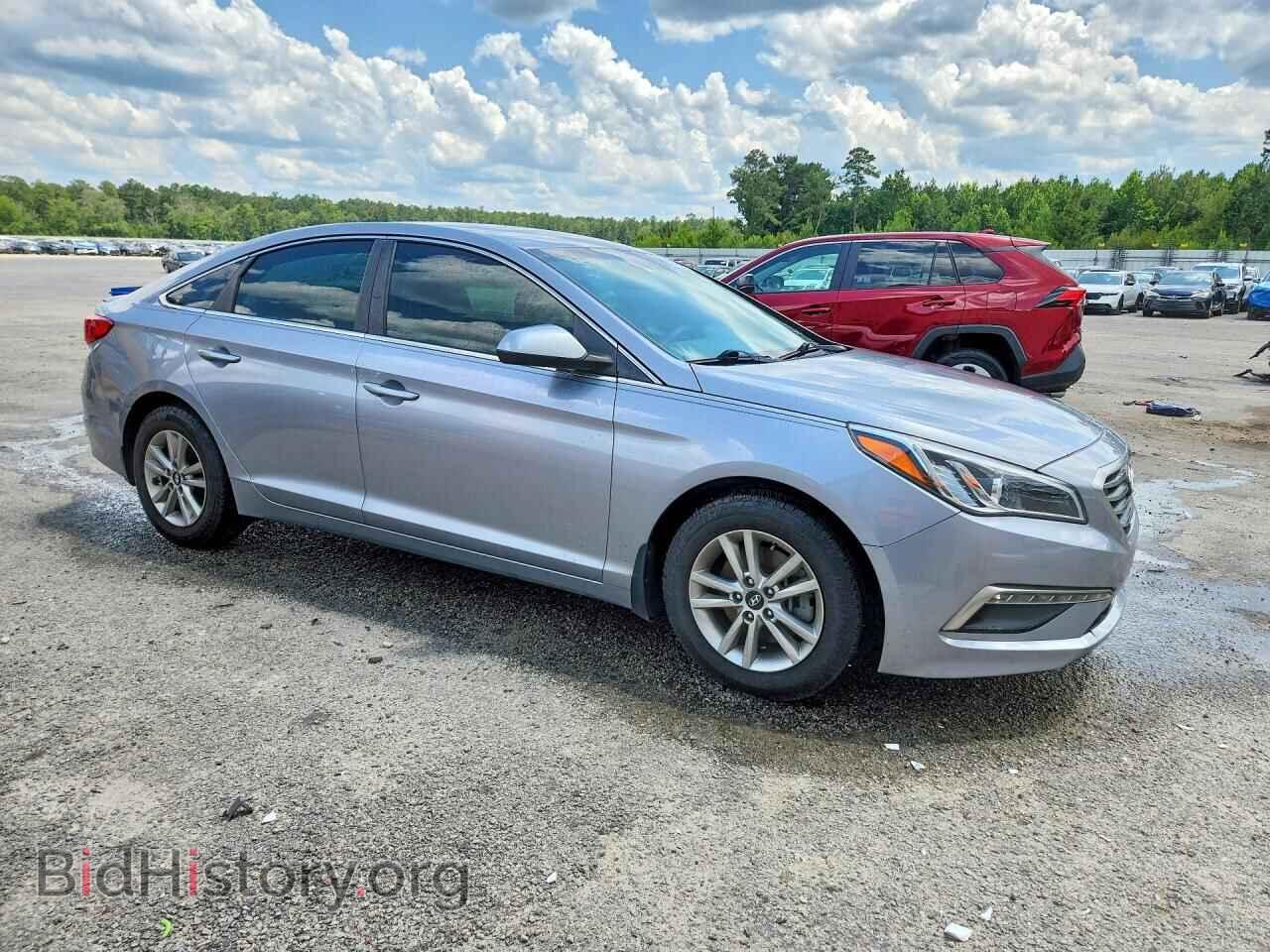 2015 HYUNDAI SONATA - VIN: 5NPE24AF8FH186943 - Фото 4