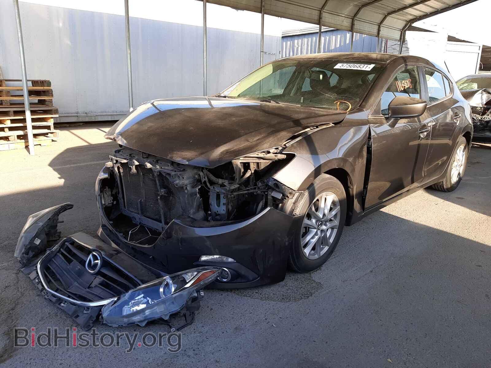 2014 MAZDA 3 - VIN: JM1BM1M75E1204353 - Фото 2