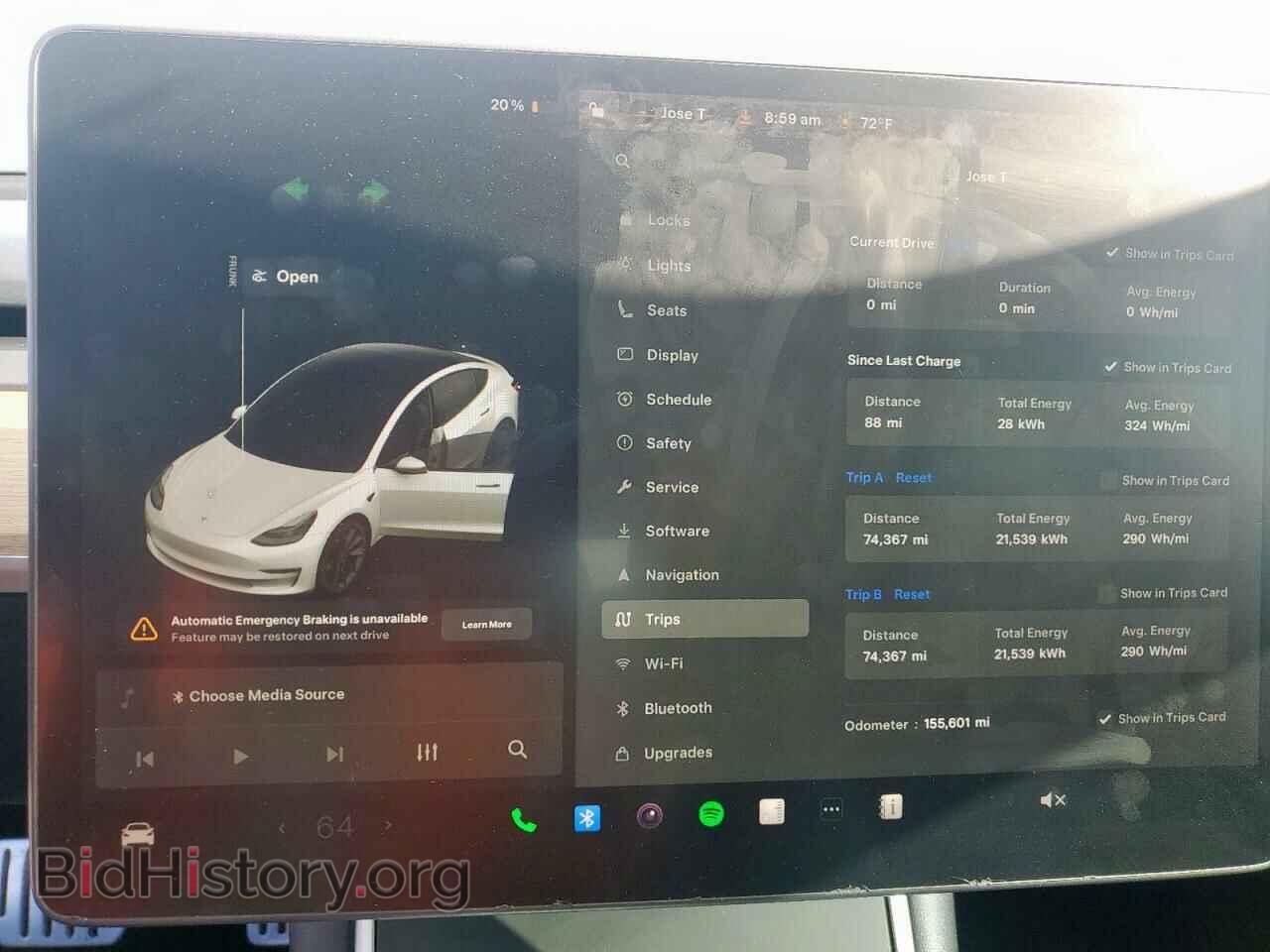 2020 TESLA MODEL 3 - VIN: 5YJ3E1EC6LF714177 - Photo 9