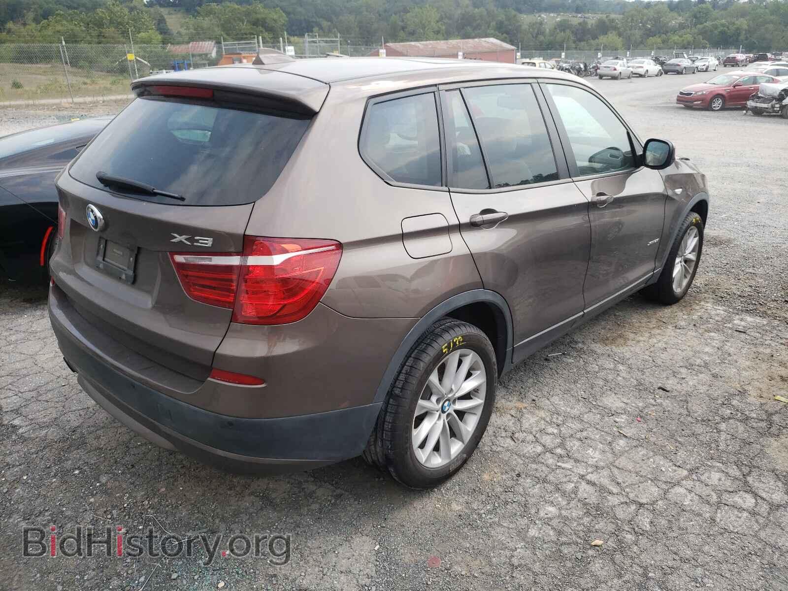 2013 BMW X3 - VIN: 5UXWX9C5XD0D07345 - Фото 4