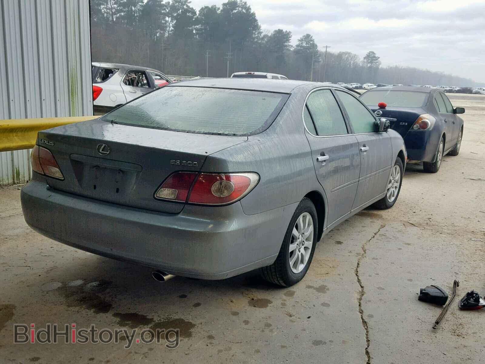 2002 LEXUS ES300 - VIN: JTHBF30G520071539 - Фото 4