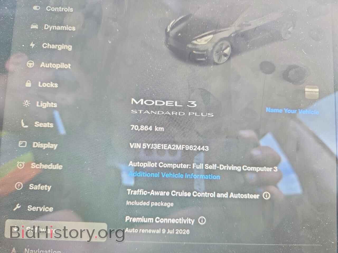 2021 TESLA MODEL 3 - VIN: 5YJ3E1EA2MF962443 - Photo 9
