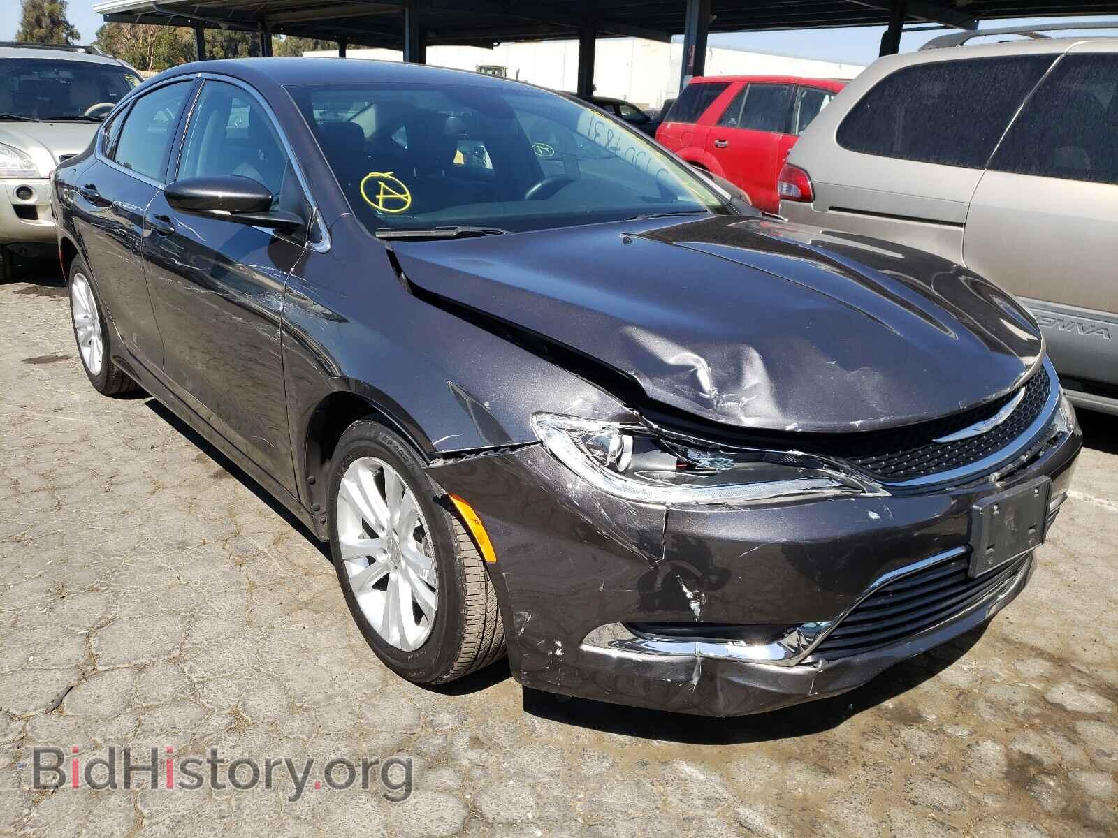 Фотография 1C3CCCAB0GN179017 - CHRYSLER 200 2016