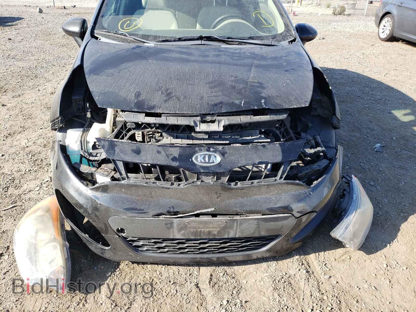 2012 KIA RIO - VIN: KNADM5A37C6020109 - Фото 9
