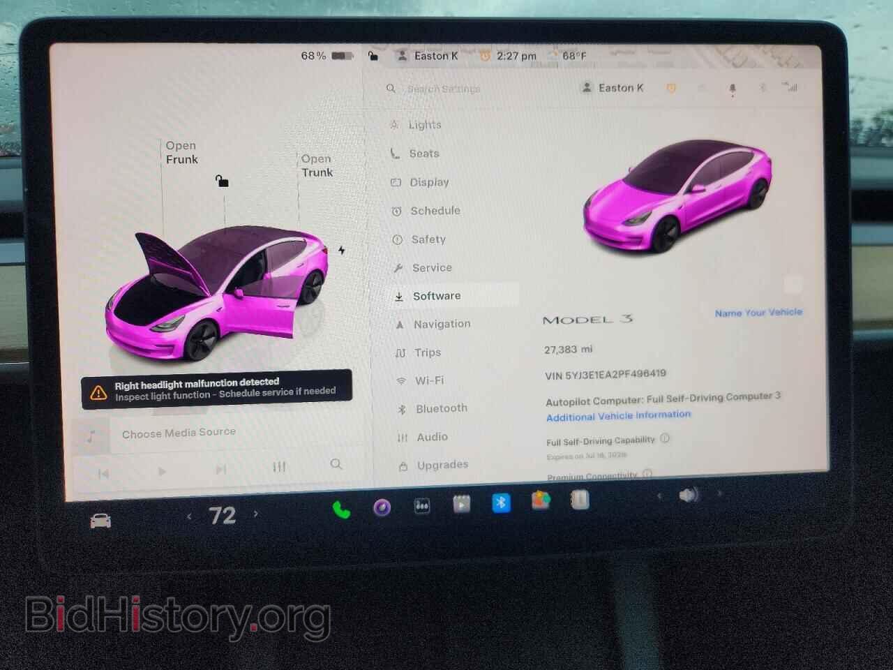 2023 TESLA MODEL 3 - VIN: 5YJ3E1EA2PF496419 - Photo 9