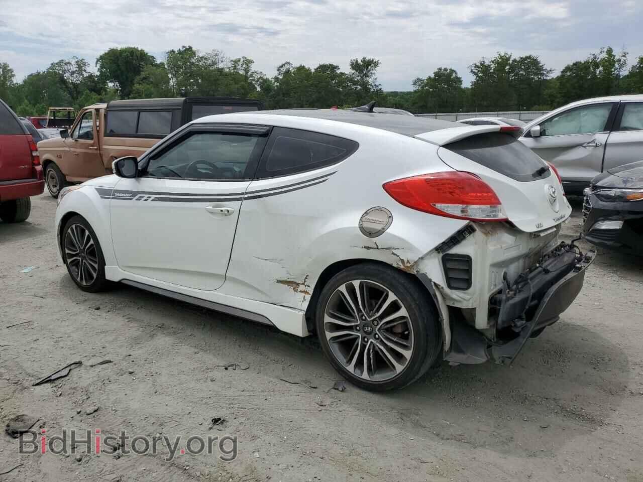2016 HYUNDAI VELOSTER - VIN: KMHTC6AE8GU302474 - Фото 2