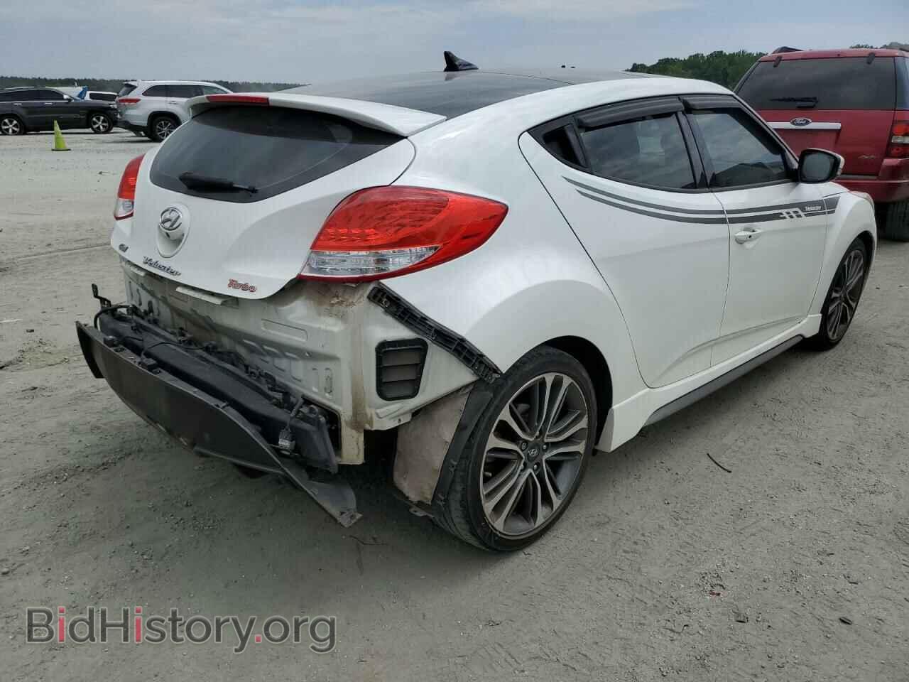 2016 HYUNDAI VELOSTER - VIN: KMHTC6AE8GU302474 - Фото 3