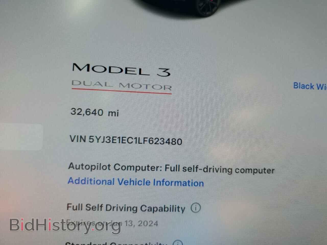 2020 TESLA MODEL 3 - VIN: 5YJ3E1EC1LF623480 - Фото 9