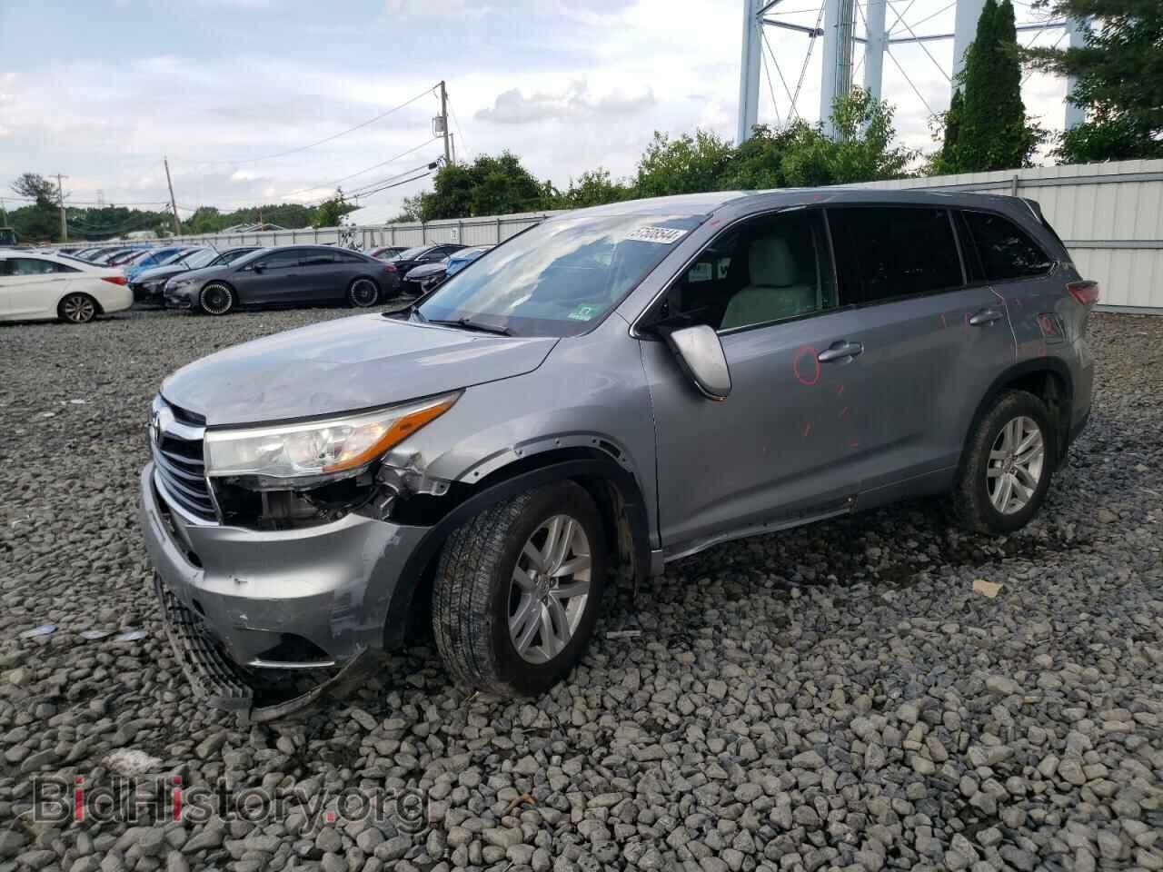 Фотография 5TDBKRFH5FS081118 - TOYOTA HIGHLANDER 2015