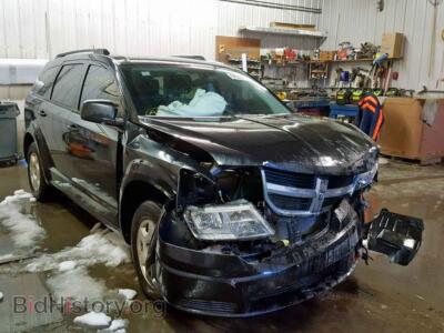 2009 Dodge JOURNEY SE, black — VIN 3D4GG47B79T133365, Copart