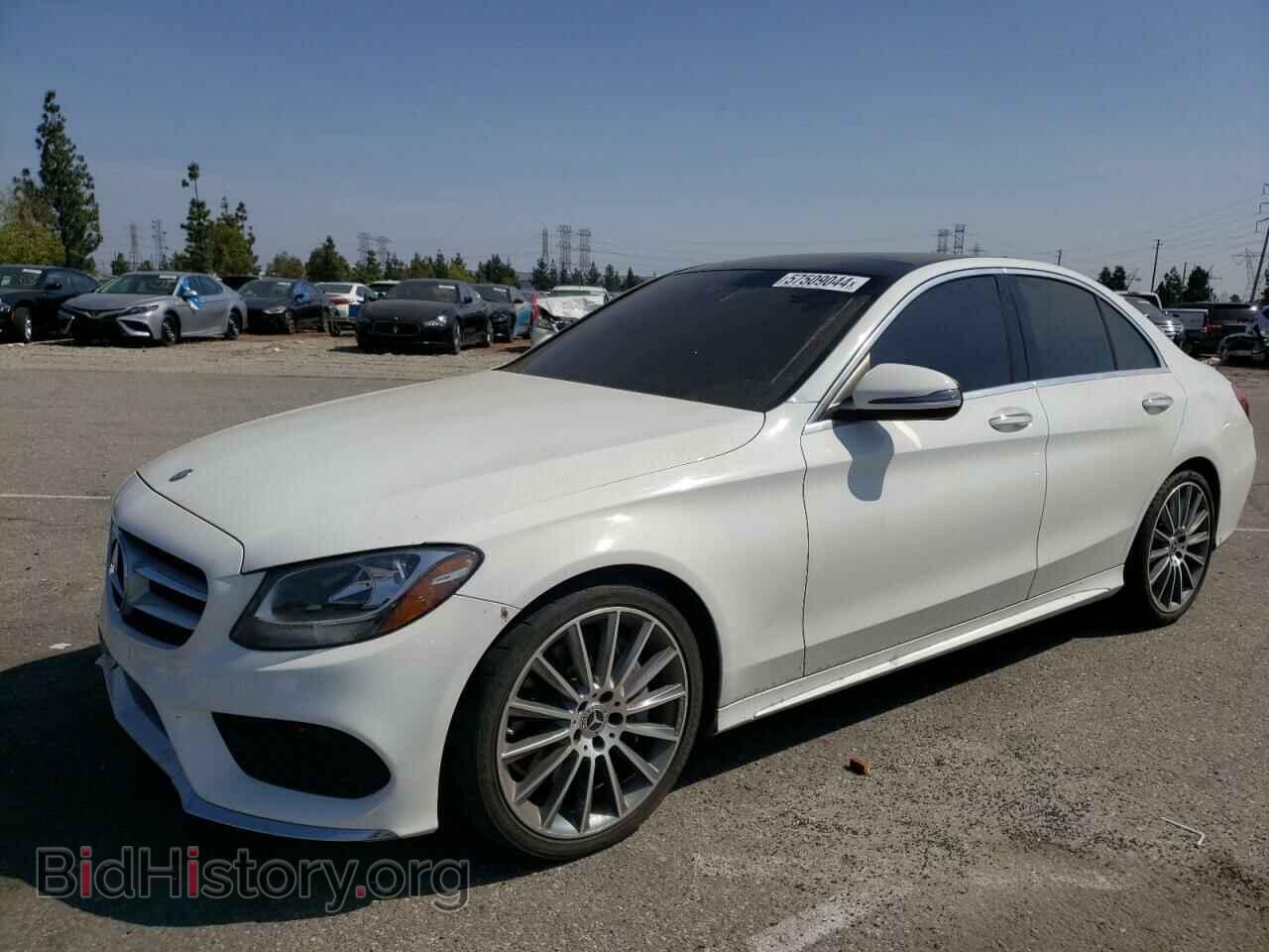 Photo 55SWF4JB6GU126261 - MERCEDES-BENZ C-CLASS 2016