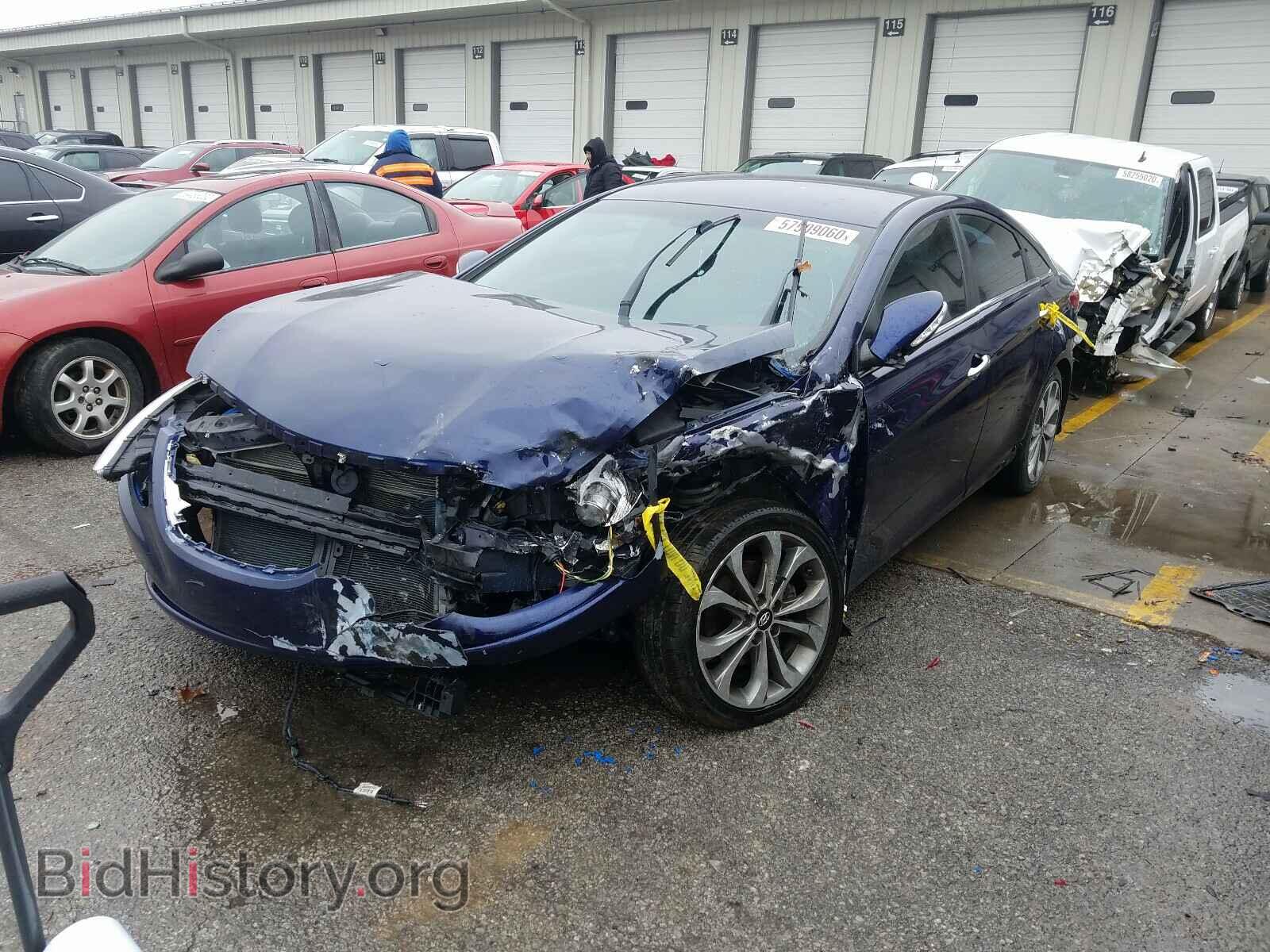 2014 HYUNDAI SONATA - VIN: 5NPEC4AC0EH833823 - Фото 2