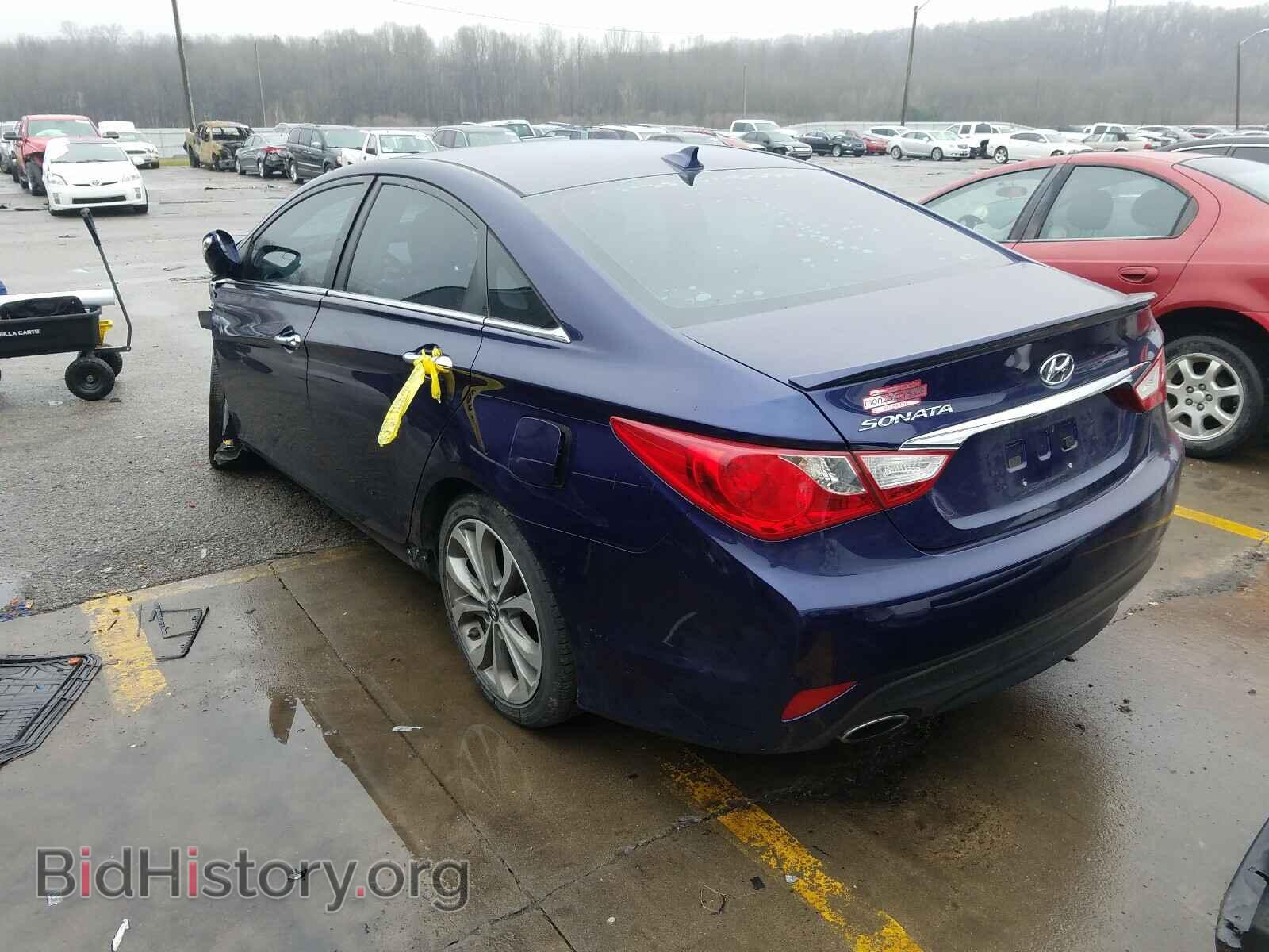 2014 HYUNDAI SONATA - VIN: 5NPEC4AC0EH833823 - Фото 3