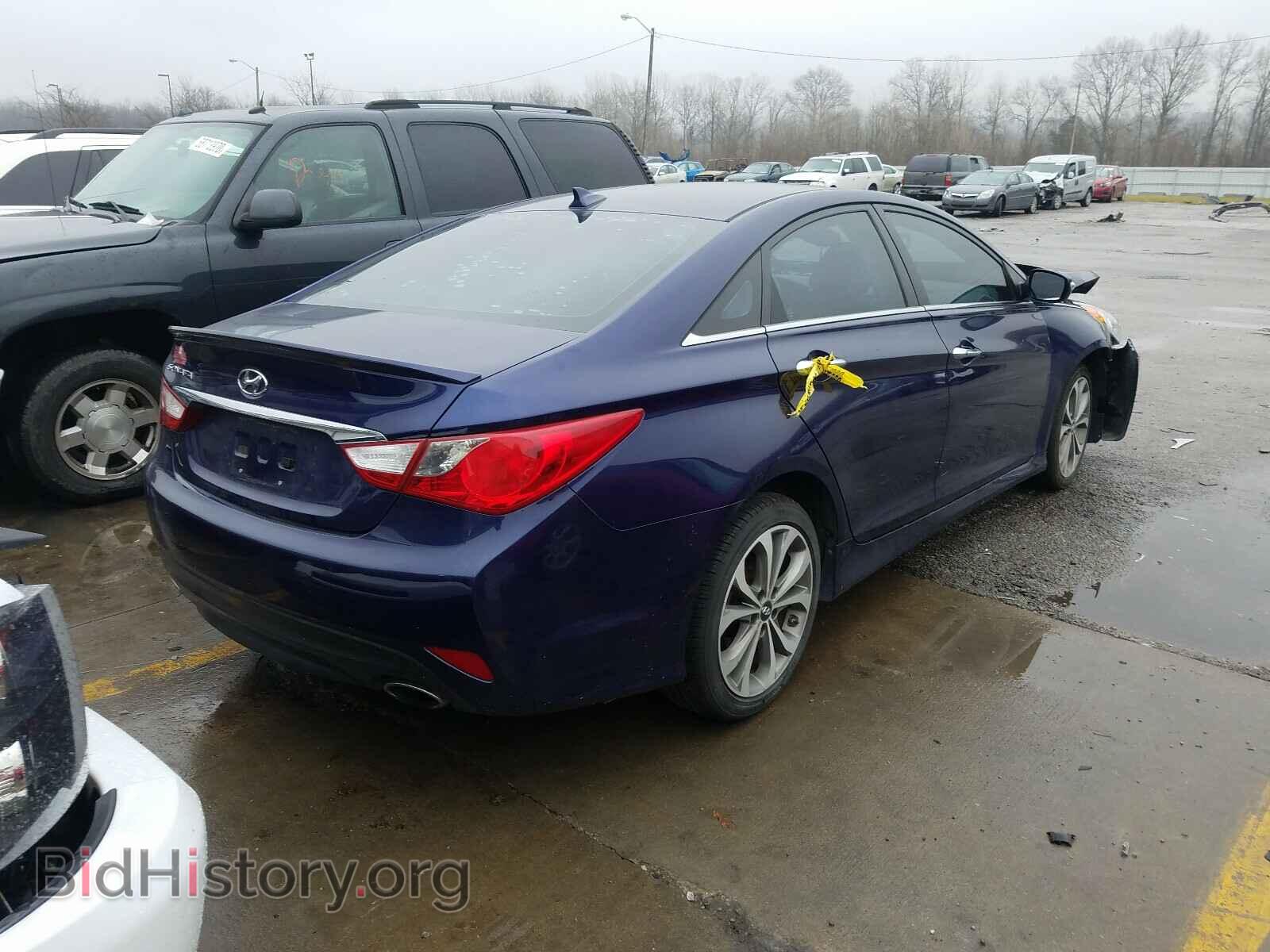 2014 HYUNDAI SONATA - VIN: 5NPEC4AC0EH833823 - Фото 4