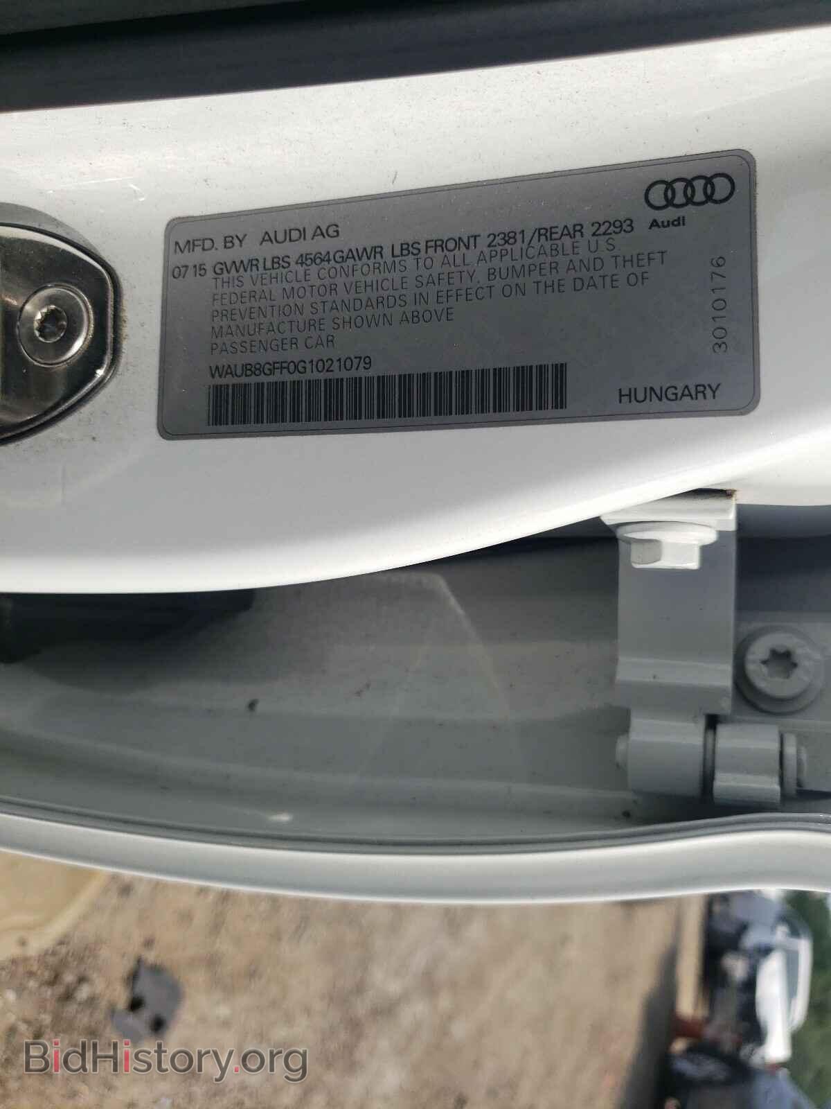 2016 AUDI A3 - VIN: WAUB8GFF0G1021079 - Photo 10