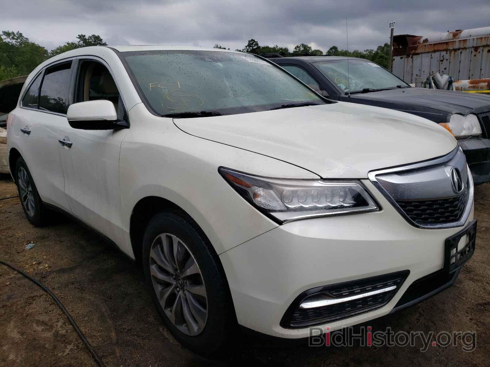 Фотография 5FRYD4H4XFB016320 - ACURA MDX 2015