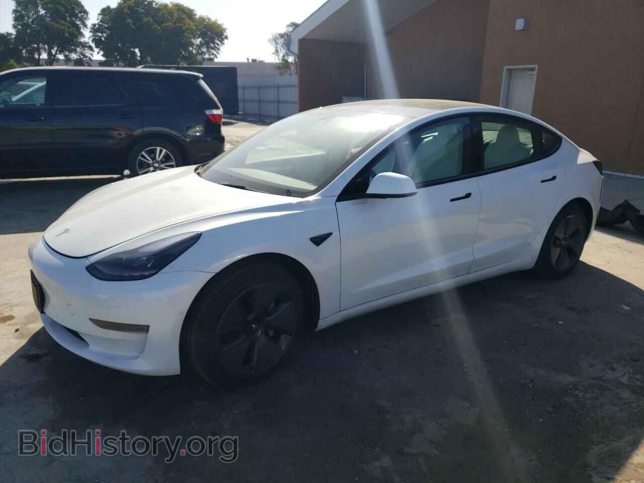 Photo 5YJ3E1EA1NF121697 - TESLA MODEL 3 2022