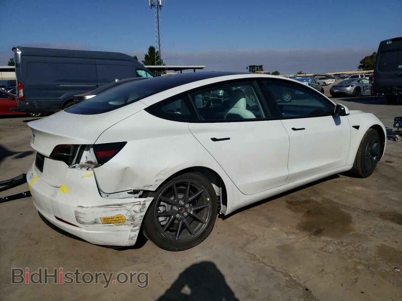 2022 TESLA MODEL 3 - VIN: 5YJ3E1EA1NF121697 - Photo 3