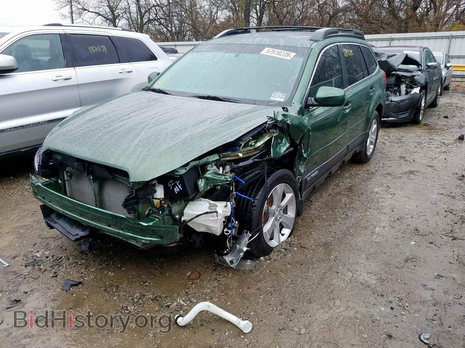 2014 SUBARU OUTBACK - VIN: 4S4BRDMC1E2205084 - Фото 2
