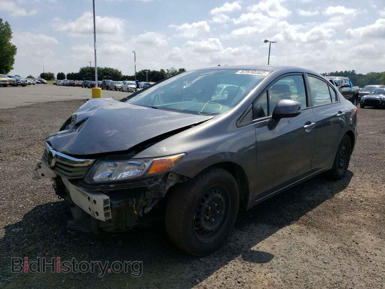 2012 HONDA CIVIC - VIN: 2HGFB2F54CH606745 - Photo 2