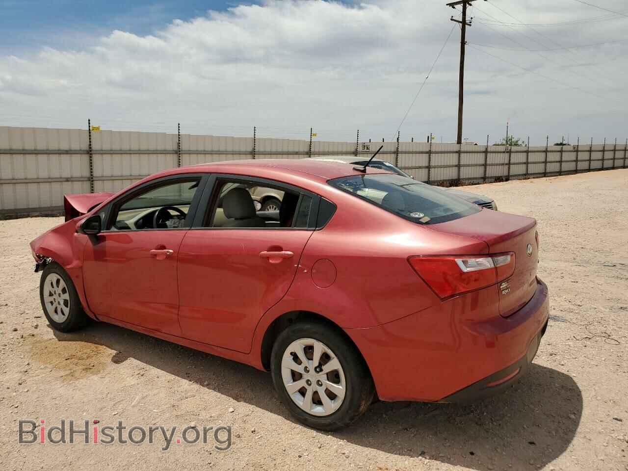 2013 KIA RIO - VIN: KNADM4A35D6251473 - Фото 2