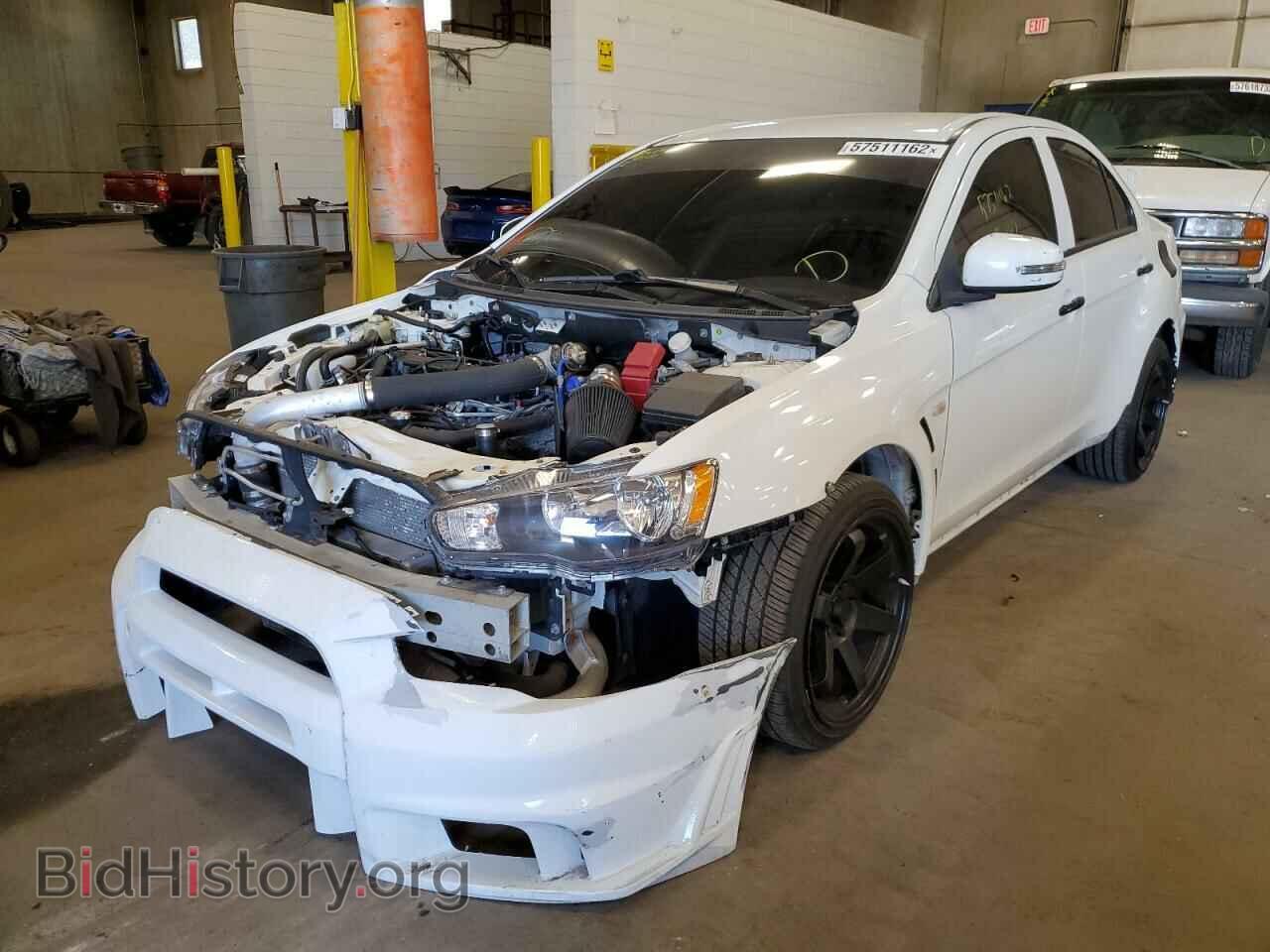 2015 MITSUBISHI EVO - VIN: JA32W8FV2FU022946 - Фото 2