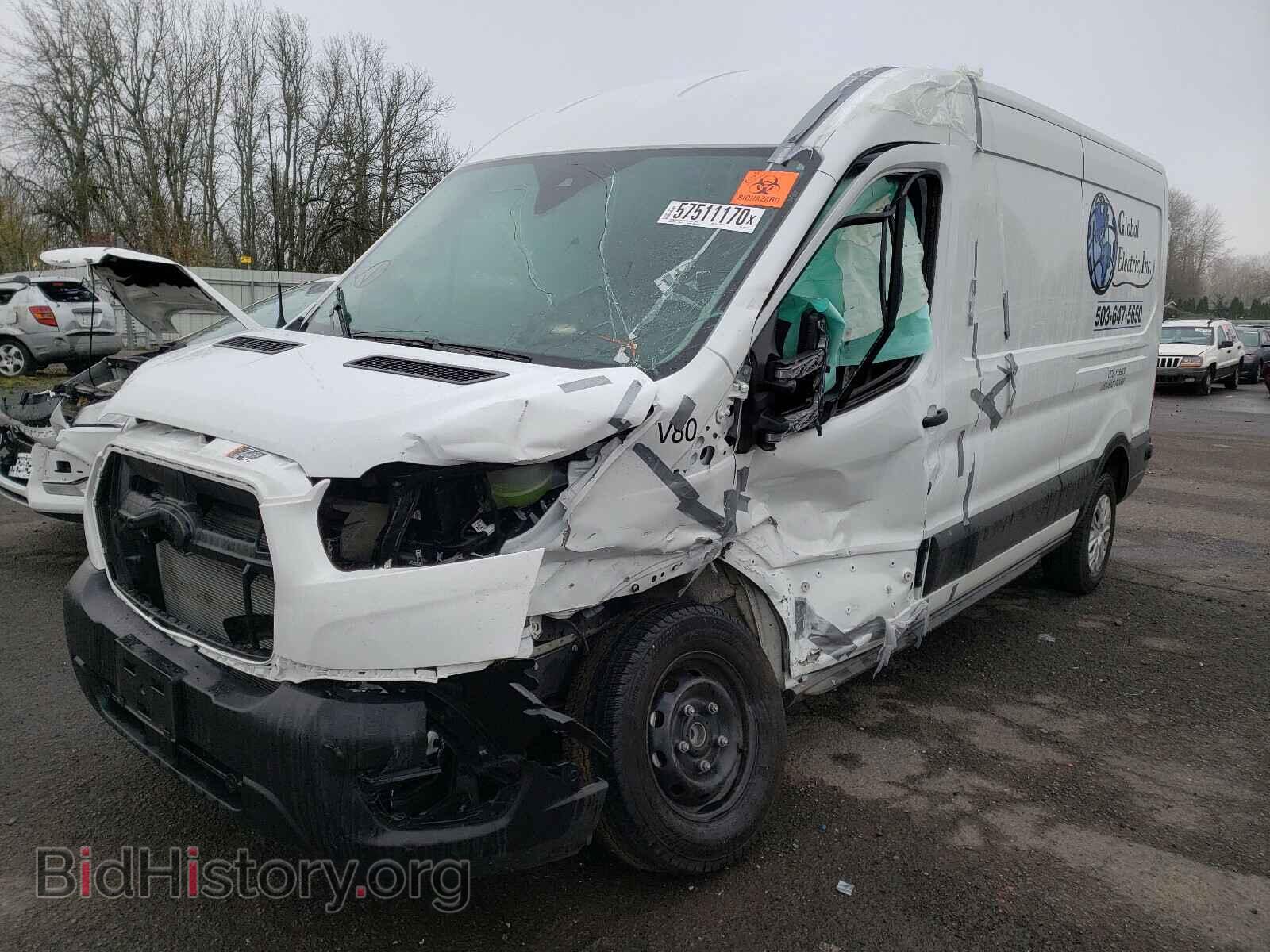 2020 FORD TRANSIT CO - VIN: 1FTBR1CG6LKA66672 - Фото 2