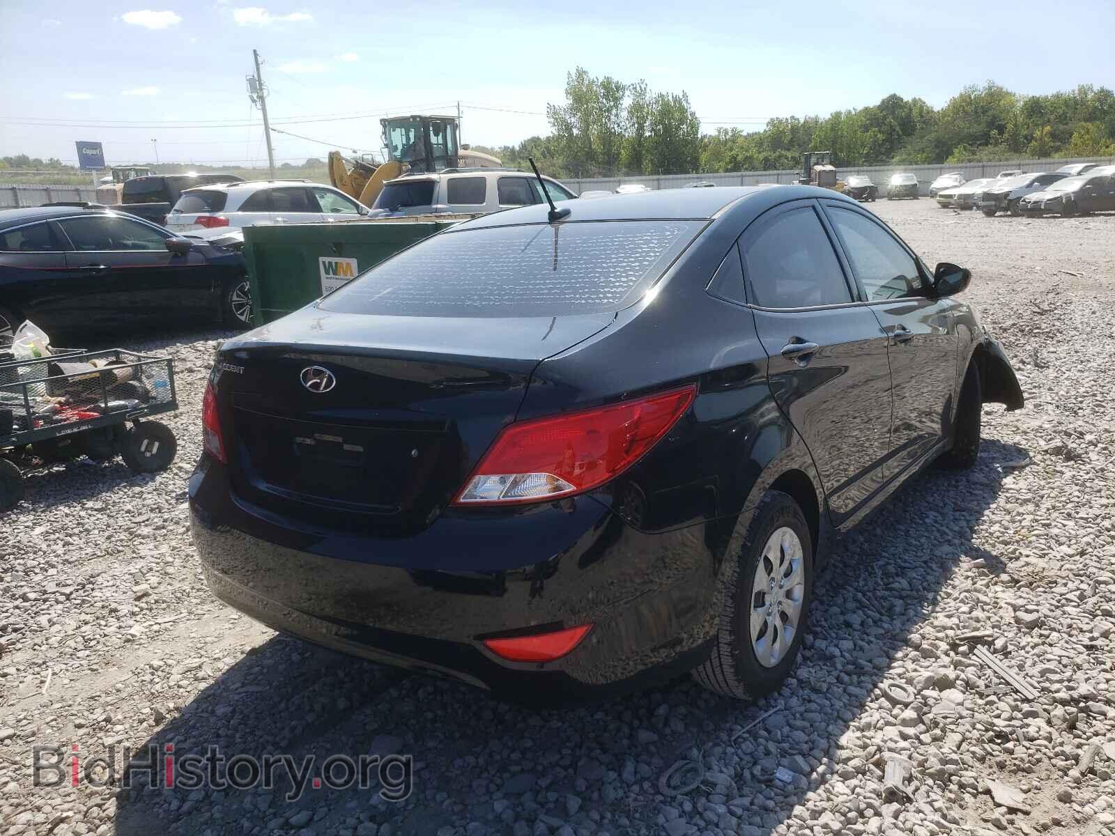 2016 HYUNDAI ACCENT - VIN: KMHCT4AE2GU153953 - Фото 4