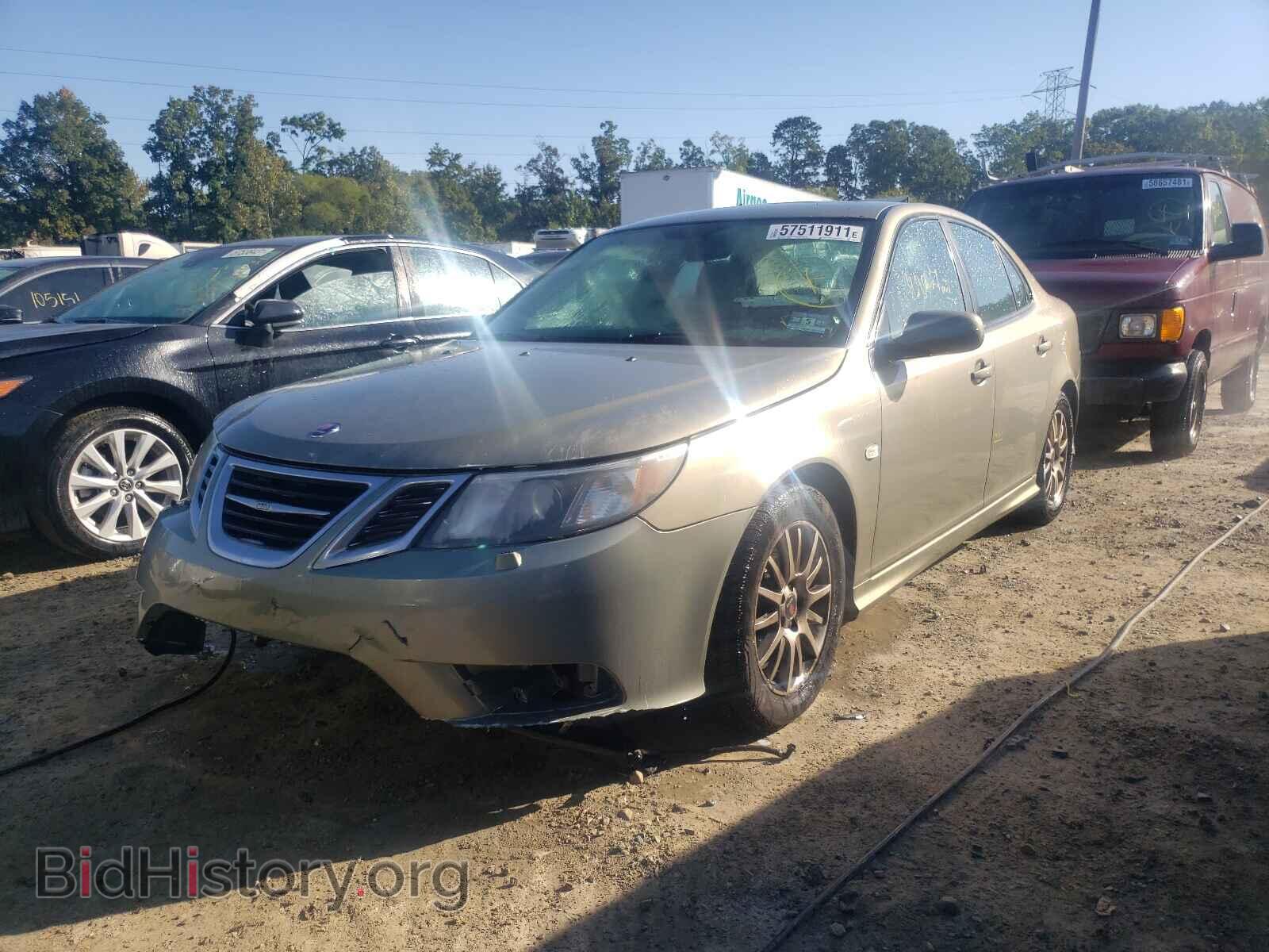 2008 SAAB 9 3 - VIN: YS3FB49Y681109789 - Фото 2