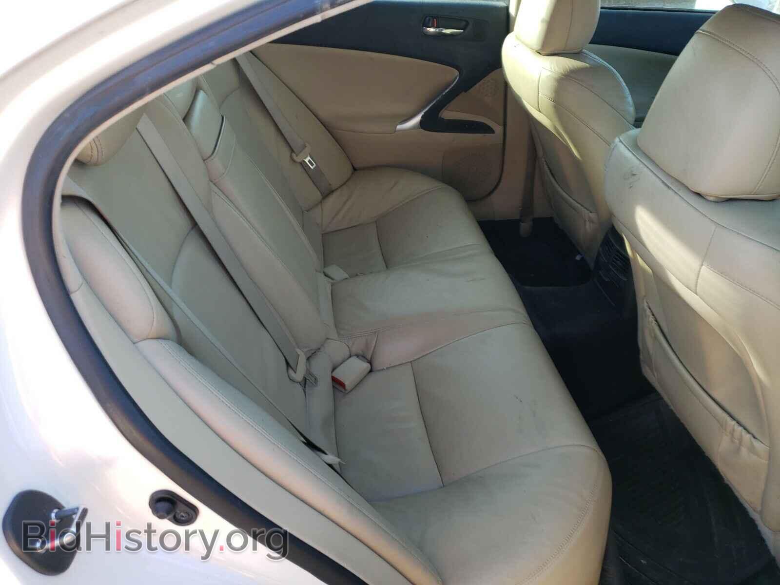 2008 LEXUS IS - VIN: JTHBK262182063775 - Фото 6