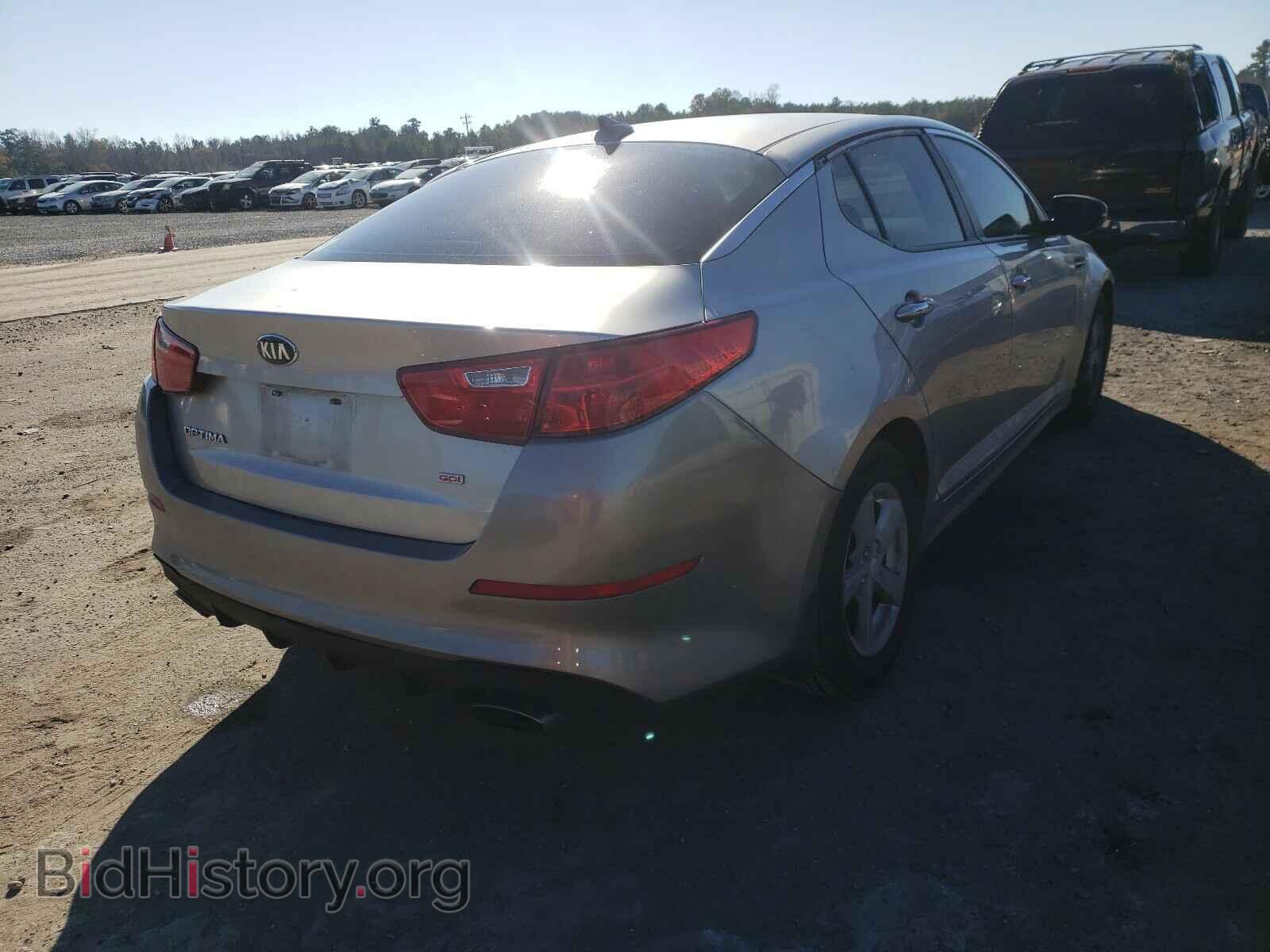 2014 KIA OPTIMA - VIN: KNAGM4A72E5464503 - Фото 4