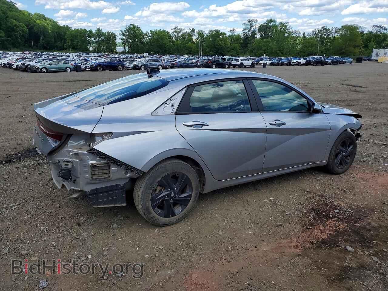 2021 HYUNDAI ELANTRA - VIN: 5NPLM4AG1MH038415 - Фото 3