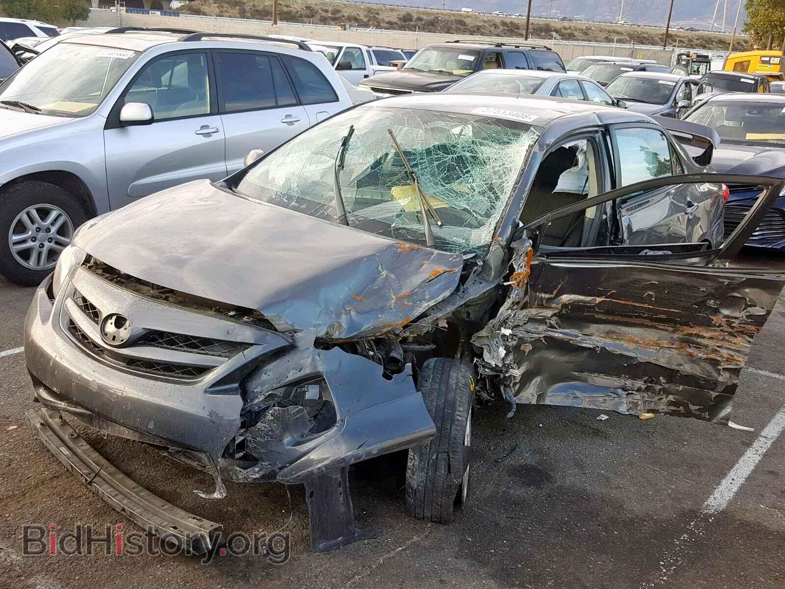 2012 TOYOTA COROLLA BA - VIN: 2T1BU4EE6CC807478 - Фото 2