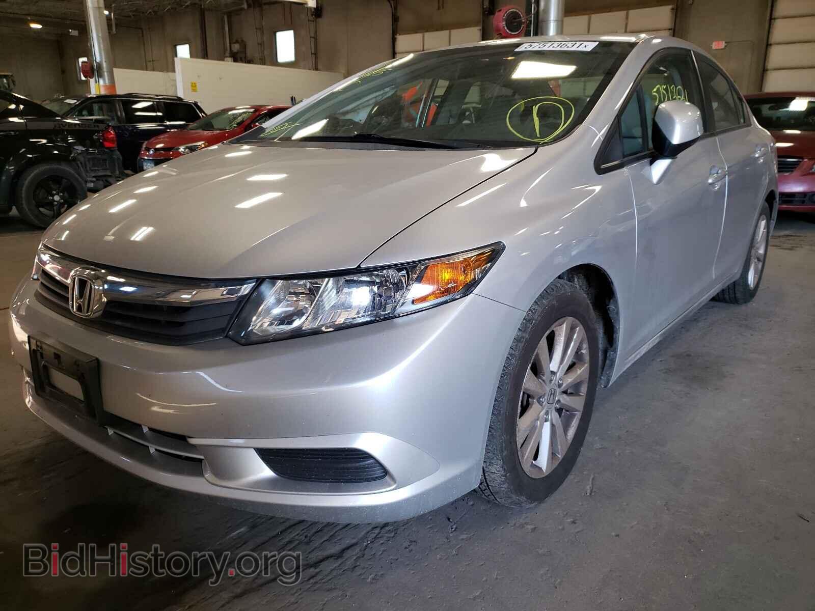 2012 HONDA CIVIC - VIN: 19XFB2F88CE018772 - Фото 2
