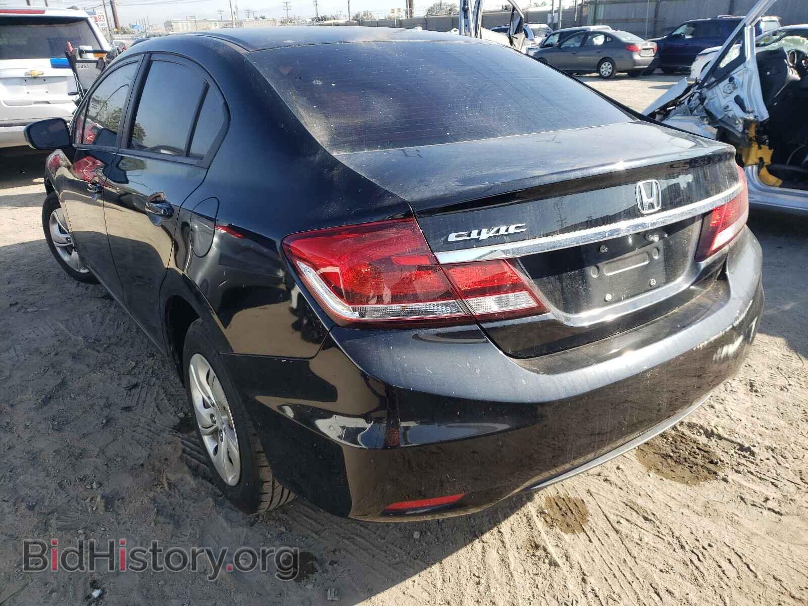 2014 HONDA CIVIC - VIN: 2HGFB2F52EH504363 - Фото 3